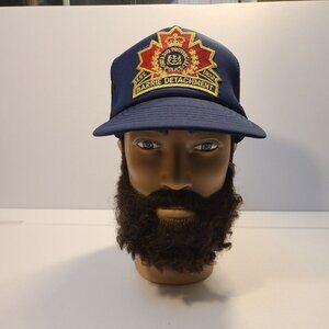Vintage 90s Trucker Hat OPP Barrie Detachment Patch Mesh Adjustable Hat